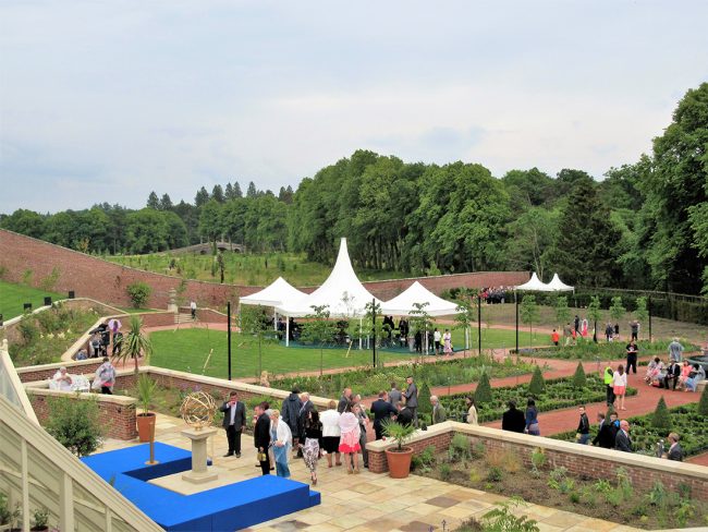 Royal Opening - Walled Garden - Dumfries House - Ayrshire