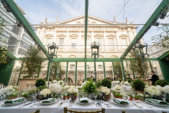 Wedding - Spencer House - London - Photo Courtesy of Johnny Roxburgh Design
