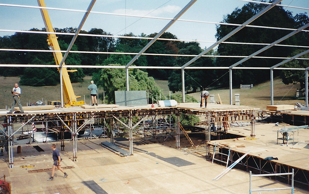 Multi floor construction - Cliveden House - 1997