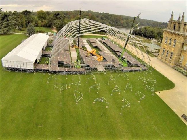 Private Celebration (Build Phase) - Blenheim Palace - Oxfordshire