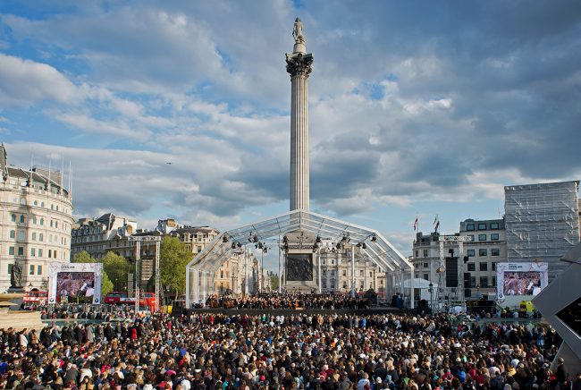 London Symphony Orchestra Concert - Trafalgar Square- London